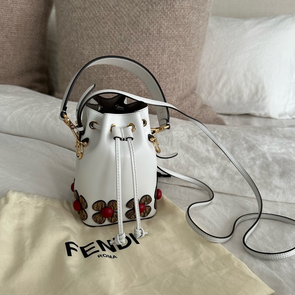 Fendi Mini Mon Tresor Bucket Bag
